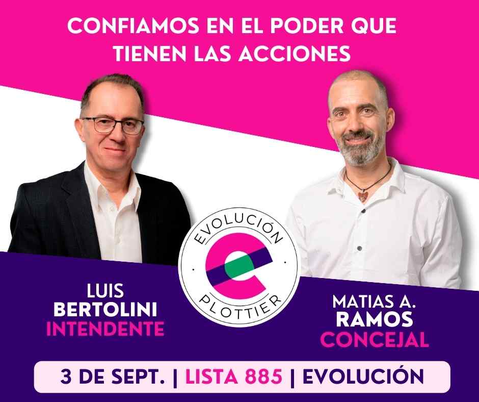 matias angel ramos evolucion elecciones plottier